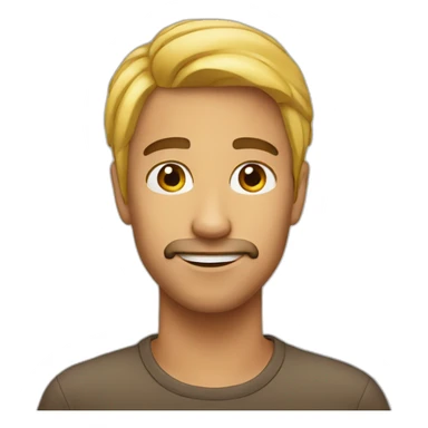 My face emoji sticker