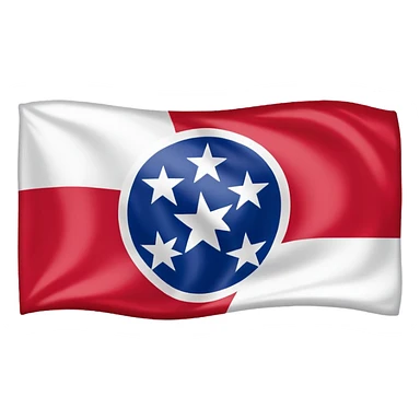 Tennessee State Flag sticker