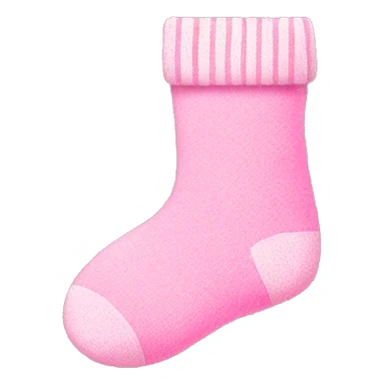 christmas light pink sock  sticker