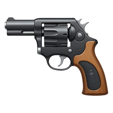 A gun emoji sticker