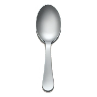 Spoon with a face drooling sticker