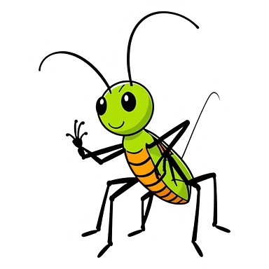 Cricket sticker