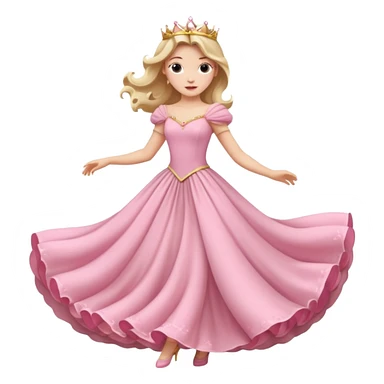 princess dance sticker
