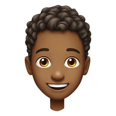 smiling boy portrait realism sticker