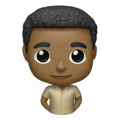 obama as a funko pop sticker