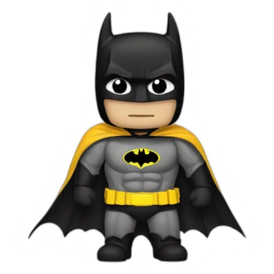 Batman with pride flag sticker