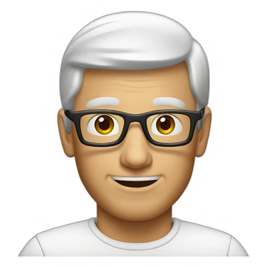 Tim Cook With a baguette sticker