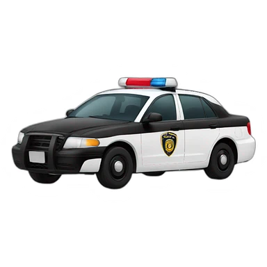 officer car sticker