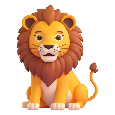 Lion  sticker