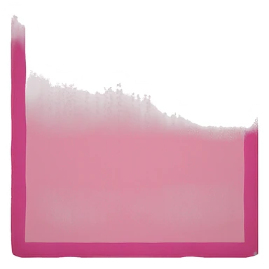 Pink square blanket sticker