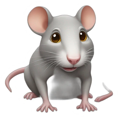 Mcdonalds Rat sticker