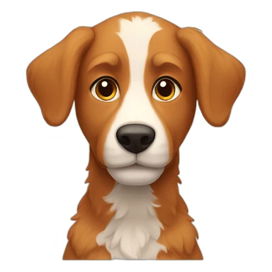 ginger shepherd sticker