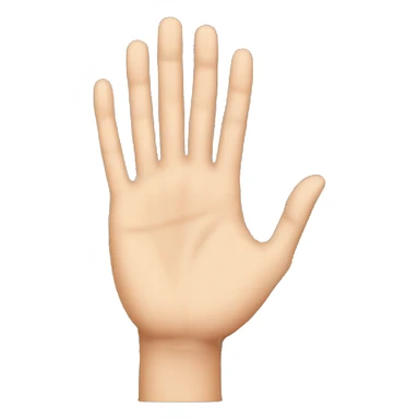 woman hand X sticker