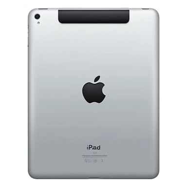 iPad 9 bavk sticker