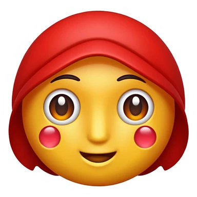 Emoji de un rubí rojo sticker