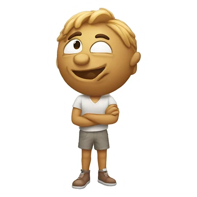 Coração batendo dizendo te amo sticker