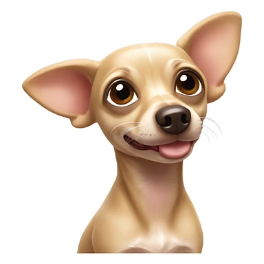 Chihuahua dachshund mixed dog￼￼ sticker