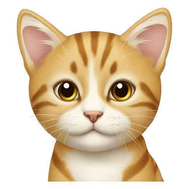 белая кошка sticker