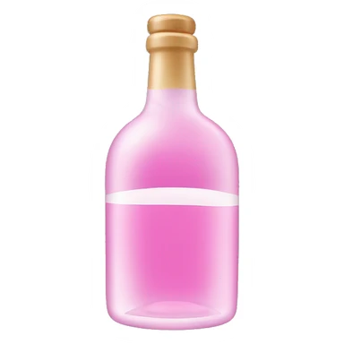 girly alcohol bottle sticker