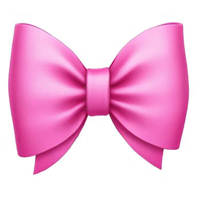 black and pink bow sticker