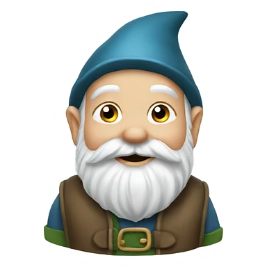 Garden gnome sticker