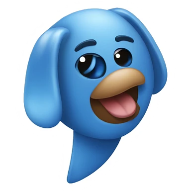 Blue tick tiktok sticker