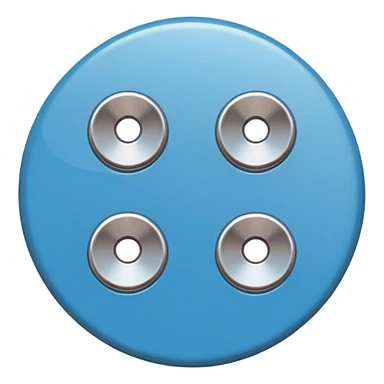 Clothing Button sticker