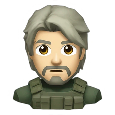 metal gear solid sticker