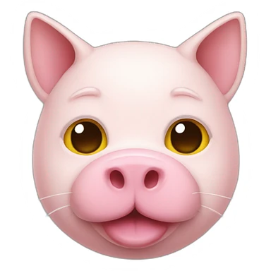 Cat-pig sticker