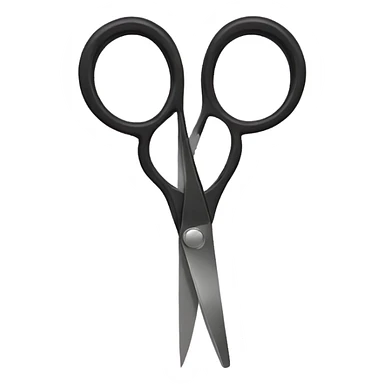 Hair scissors  sticker