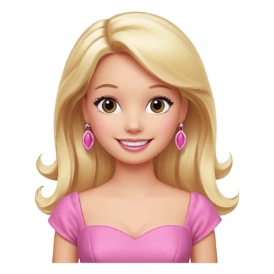 barbie girl sticker