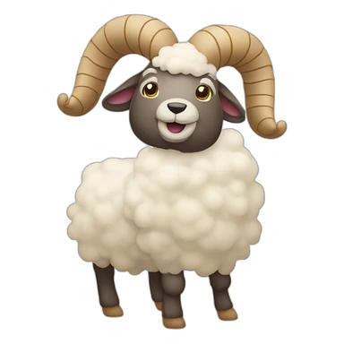 Mouton qui boit de la Bier sticker