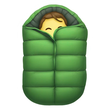 sleeping bag sticker