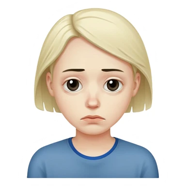 Human slouching sticker