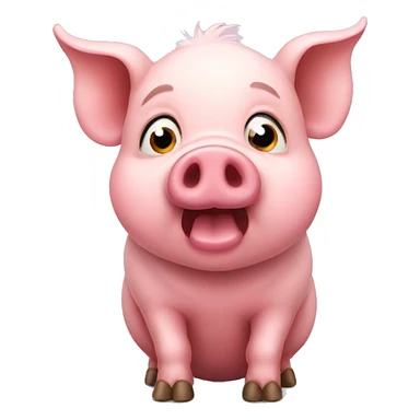 Little pig sticker