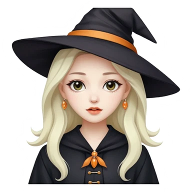 K-pop witch sticker