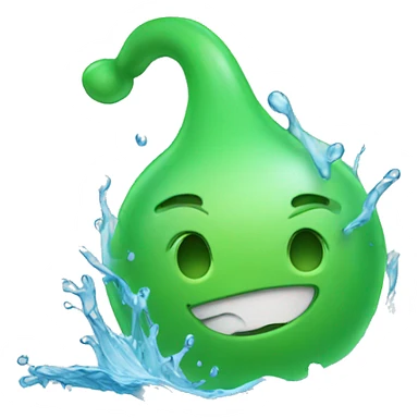 water splash sticker