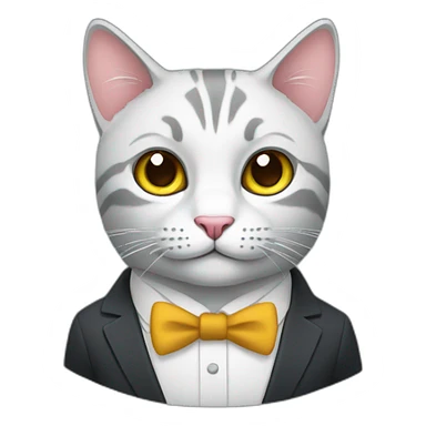 Business Cat sticker