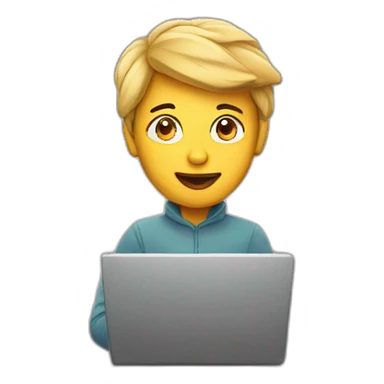 mind-blown-with-a-laptop sticker