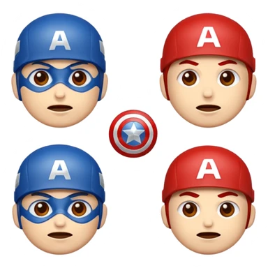 Captain America Emojis sticker