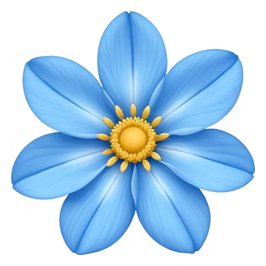 Astätig flowers blue sticker