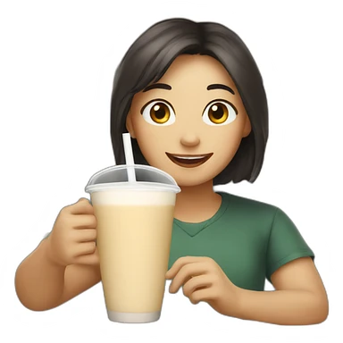 Cheers to milk tea sticker