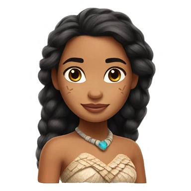 princess moana sticker