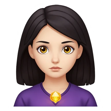 psychic girl sticker