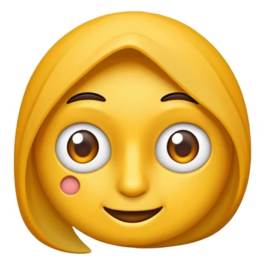 Ortası delik yamuk kare sticker