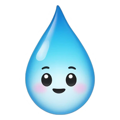 droplet emoji sticker