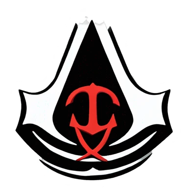 Assassin's creed logo sticker