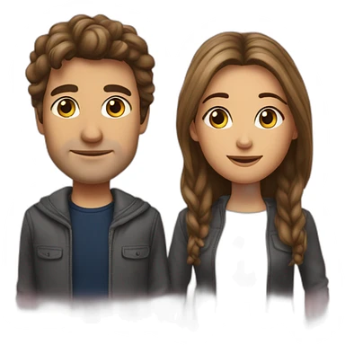 gabriel soudry et loann ammar sticker