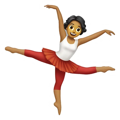 Danza aérea sticker