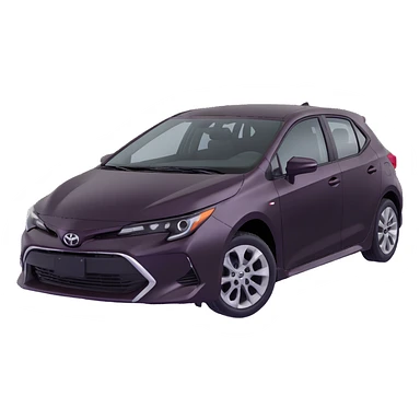 Toyota Corolla 2016 hatchback sticker